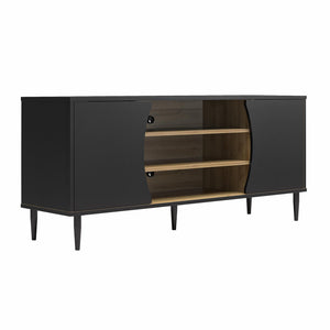 Ameriwood Home Delmar Media Console for TVs up to 65" - Natural