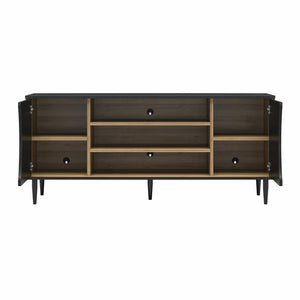 Ameriwood Home Delmar Media Console for TVs up to 65" - Natural