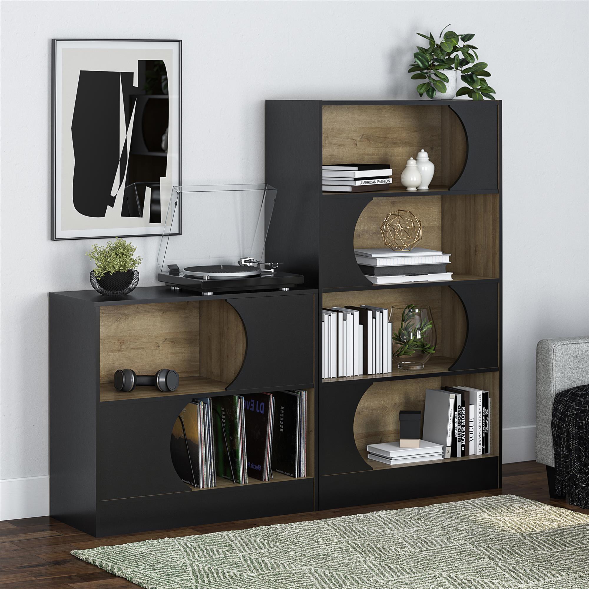 Ameriwood Home Delmar Retro Bookcase - Natural