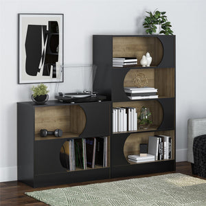Ameriwood Home Delmar Retro Bookcase - Natural