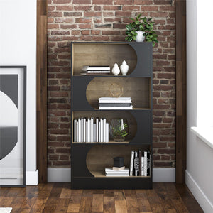 Ameriwood Home Delmar Retro Bookcase - Natural
