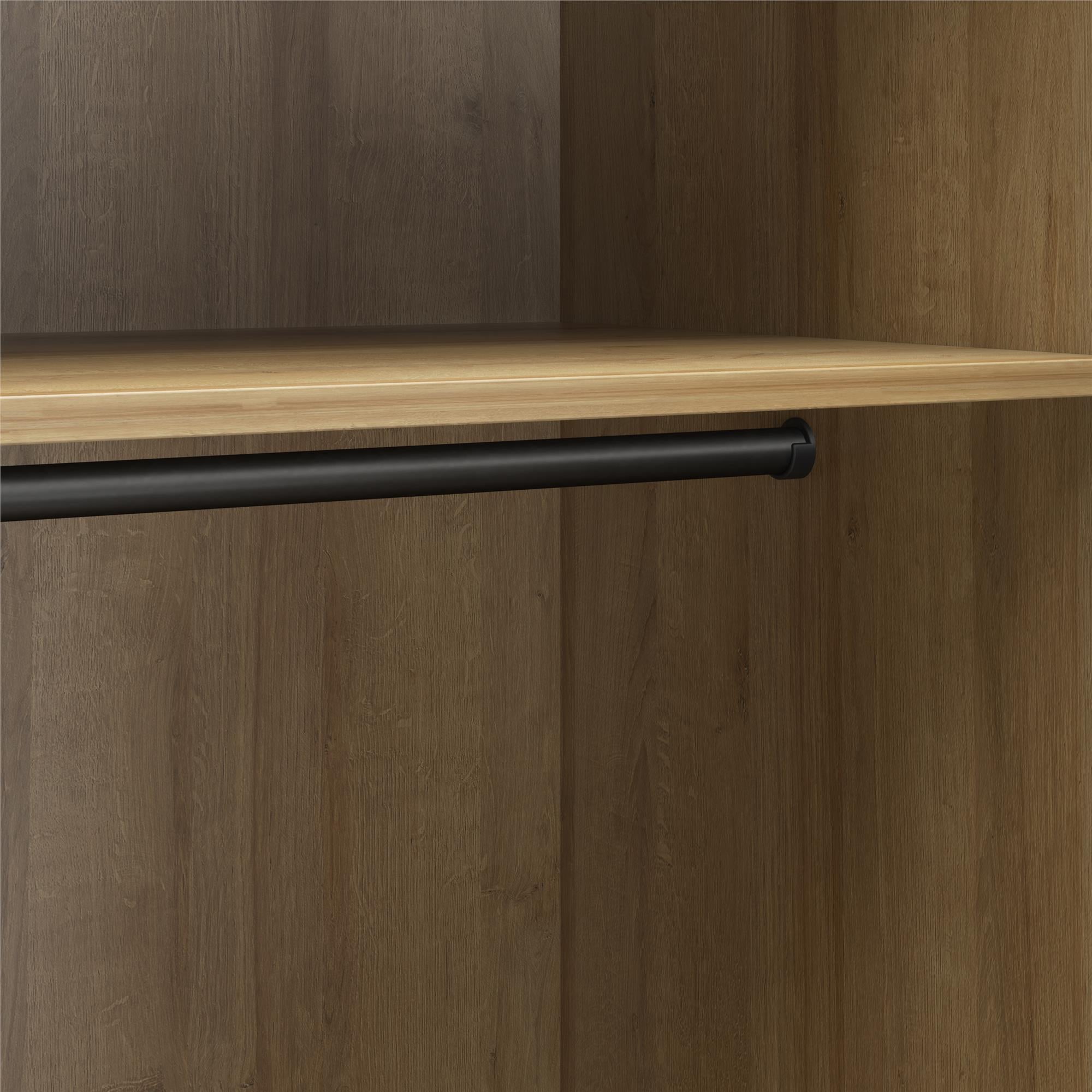 Systembuild Evolution Lory Framed 3 Door Wardrobe - Natural