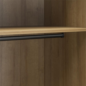 Systembuild Evolution Lory Framed 3 Door Wardrobe - Natural
