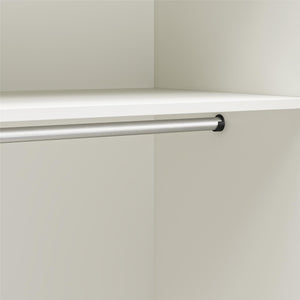 Systembuild Evolution Lory Framed 3 Door Wardrobe - White