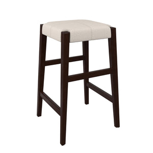 DHP Dallon Sofa Table with 3 Stools and USB Charger - Espresso