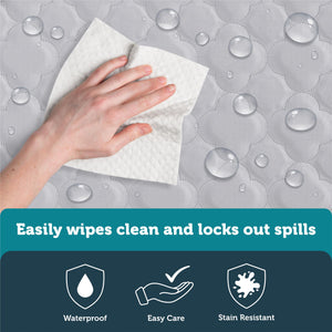 Safety 1st Grow with Me 5" Dual Sided 2-in-1 Antimicrobial Crib & Toddler Mattress, White Cloud - White - Crib & Toddler Mattress