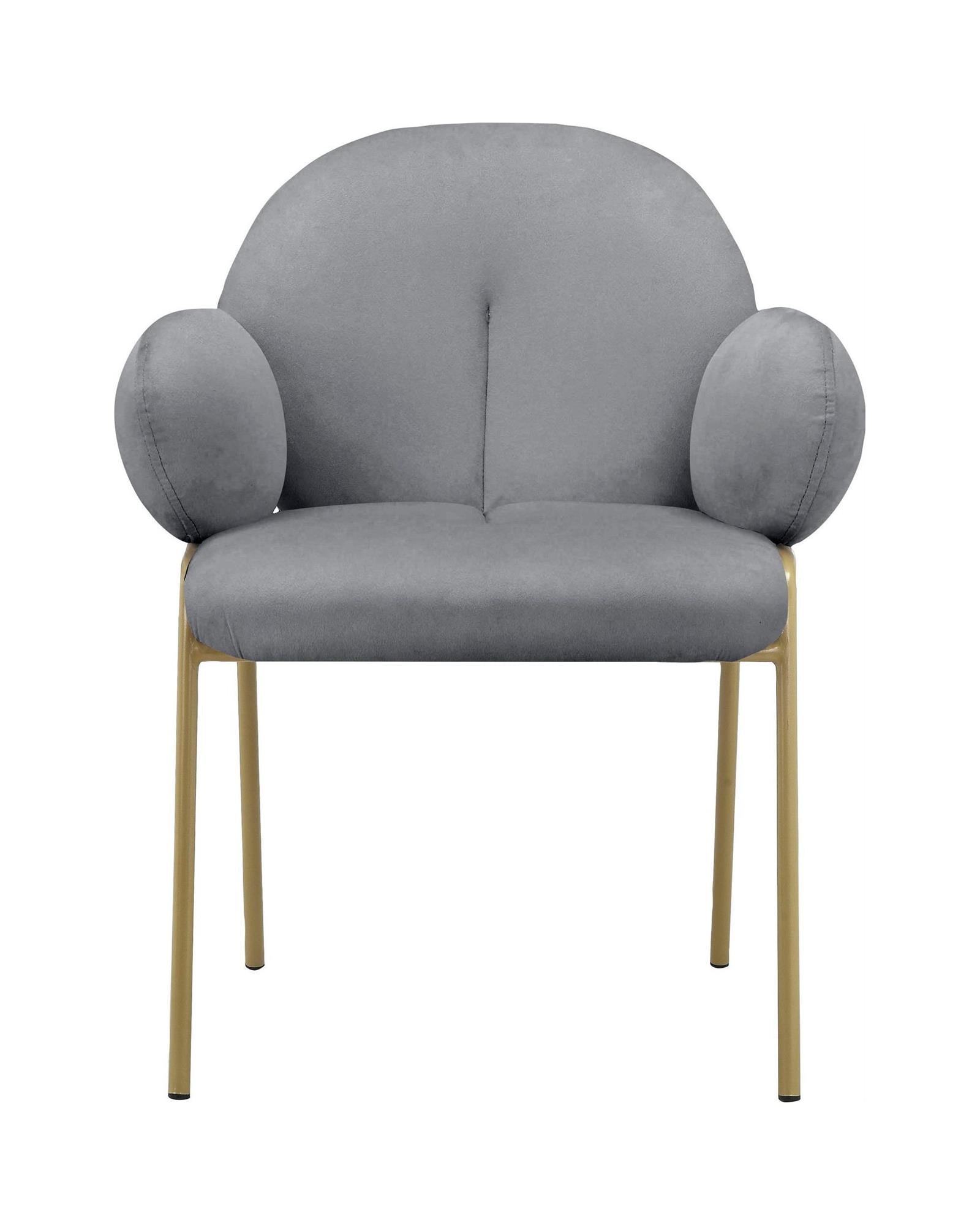 Ren Home Sanna Dining Chair, Set of 2 - Gray - Set of 2