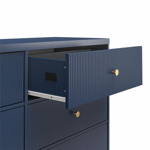 CosmoLiving Elizabeth 6-Drawer Dresser - Navy