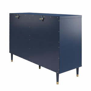 CosmoLiving Elizabeth 6-Drawer Dresser - Navy
