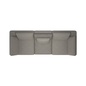 Cortney's Collection York 3 Seat Sofa Bundle - Taupe - 71” or More