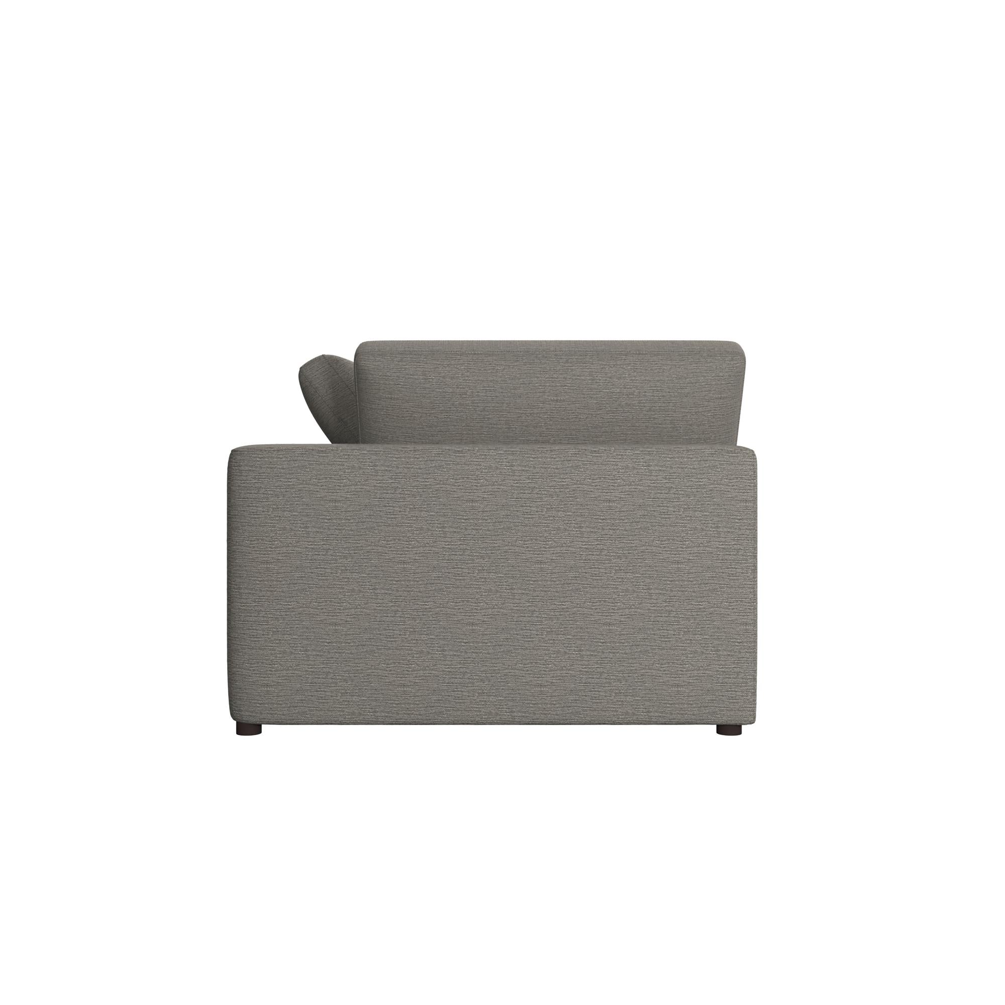 Cortney's Collection York 3 Seat Sofa Bundle - Taupe - 71” or More