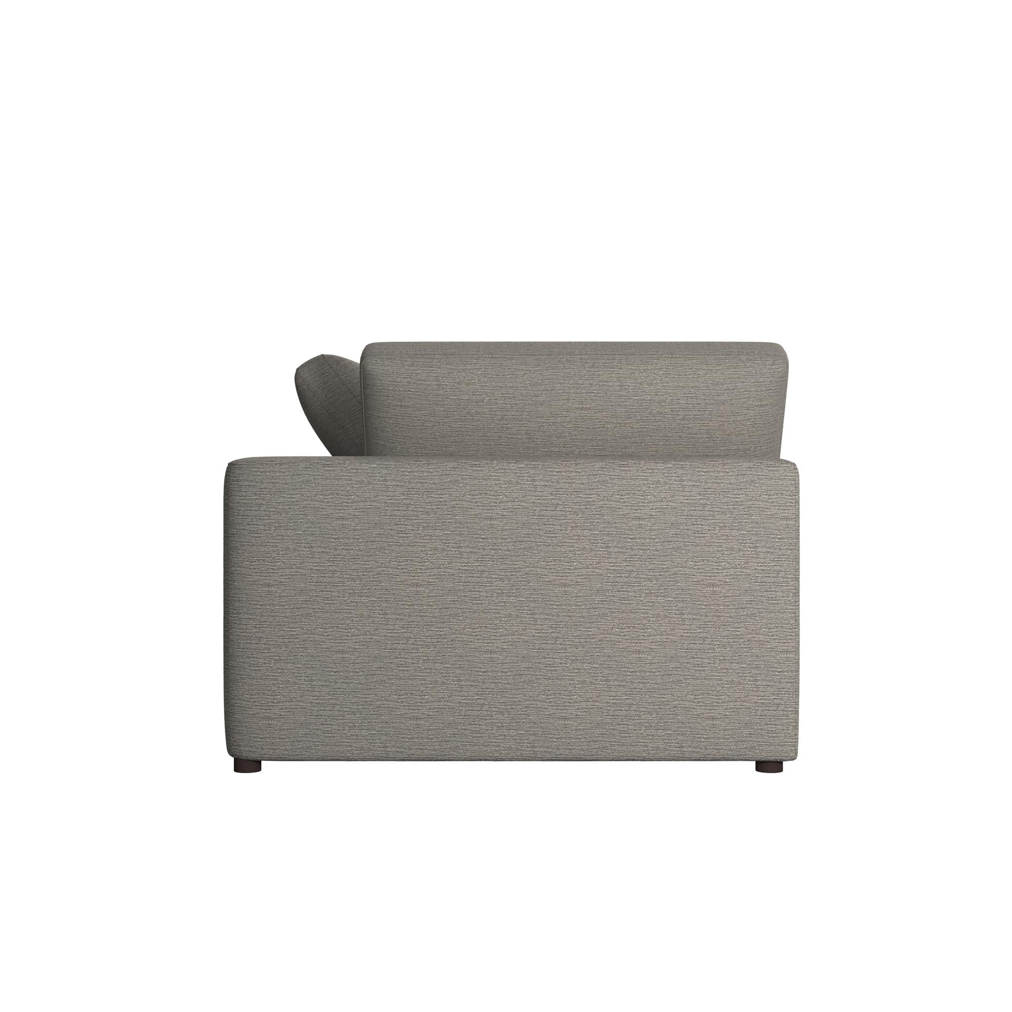 Cortney's Collection York 4 Seat Sofa Bundle - Taupe - 71” or More