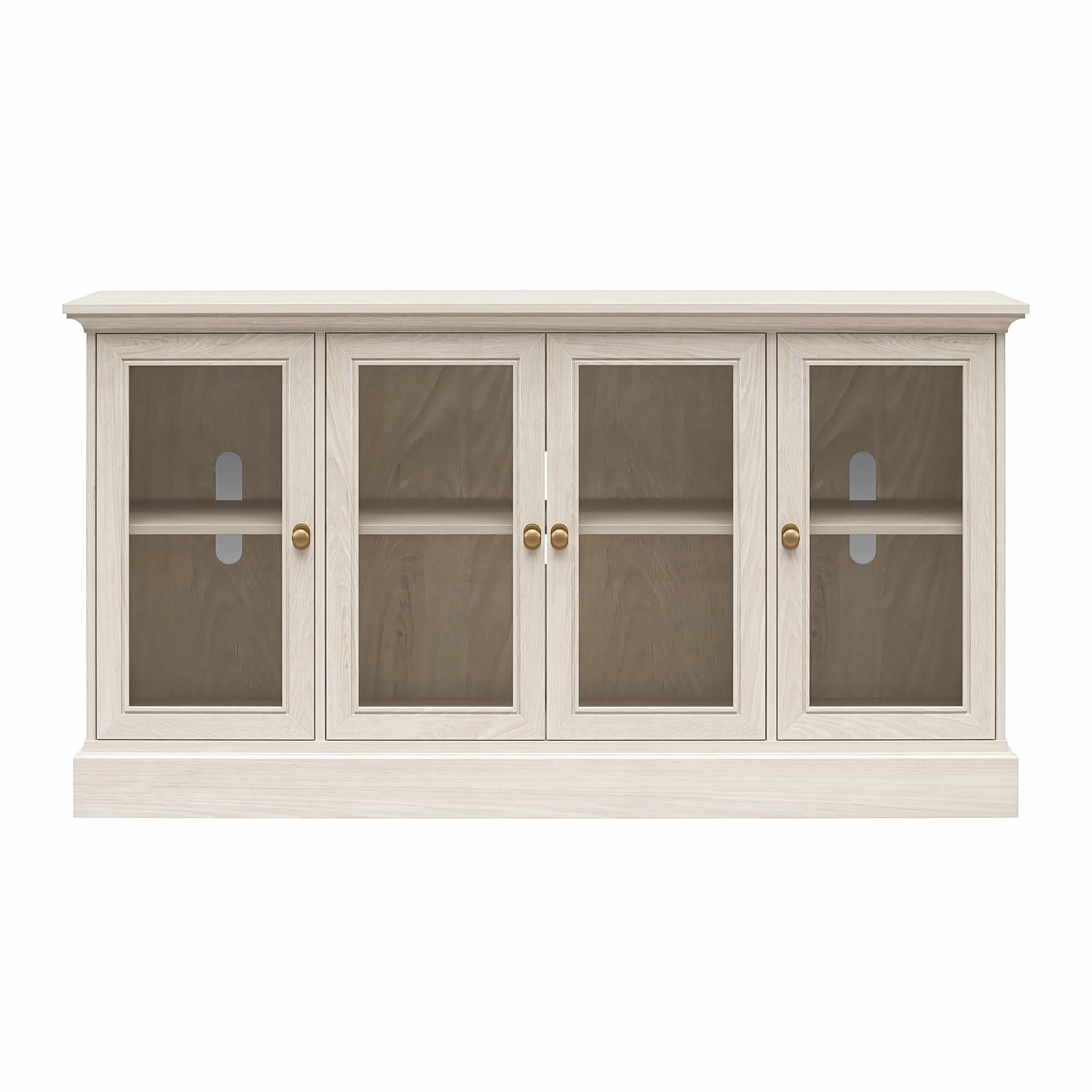 Ameriwood Home Everywhere Console for 65" TVs - White Oak