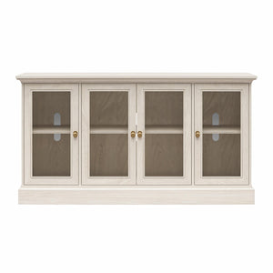 Ameriwood Home Everywhere Console for 65" TVs - White Oak