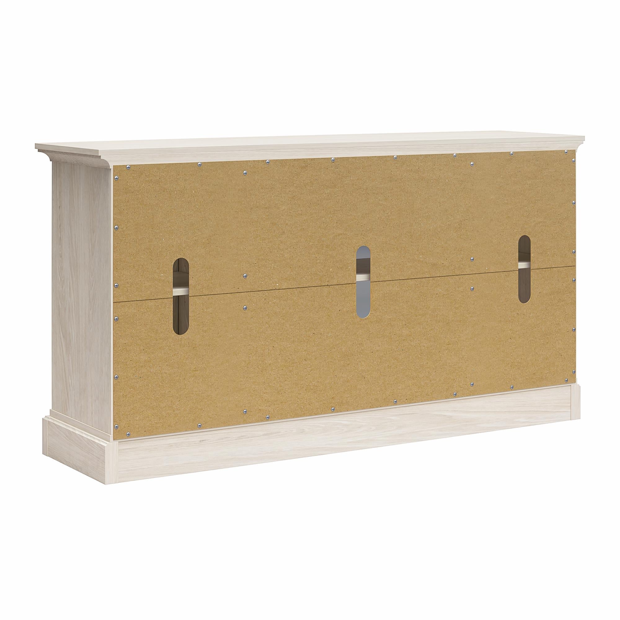 Ameriwood Home Everywhere Console for 65" TVs - White Oak