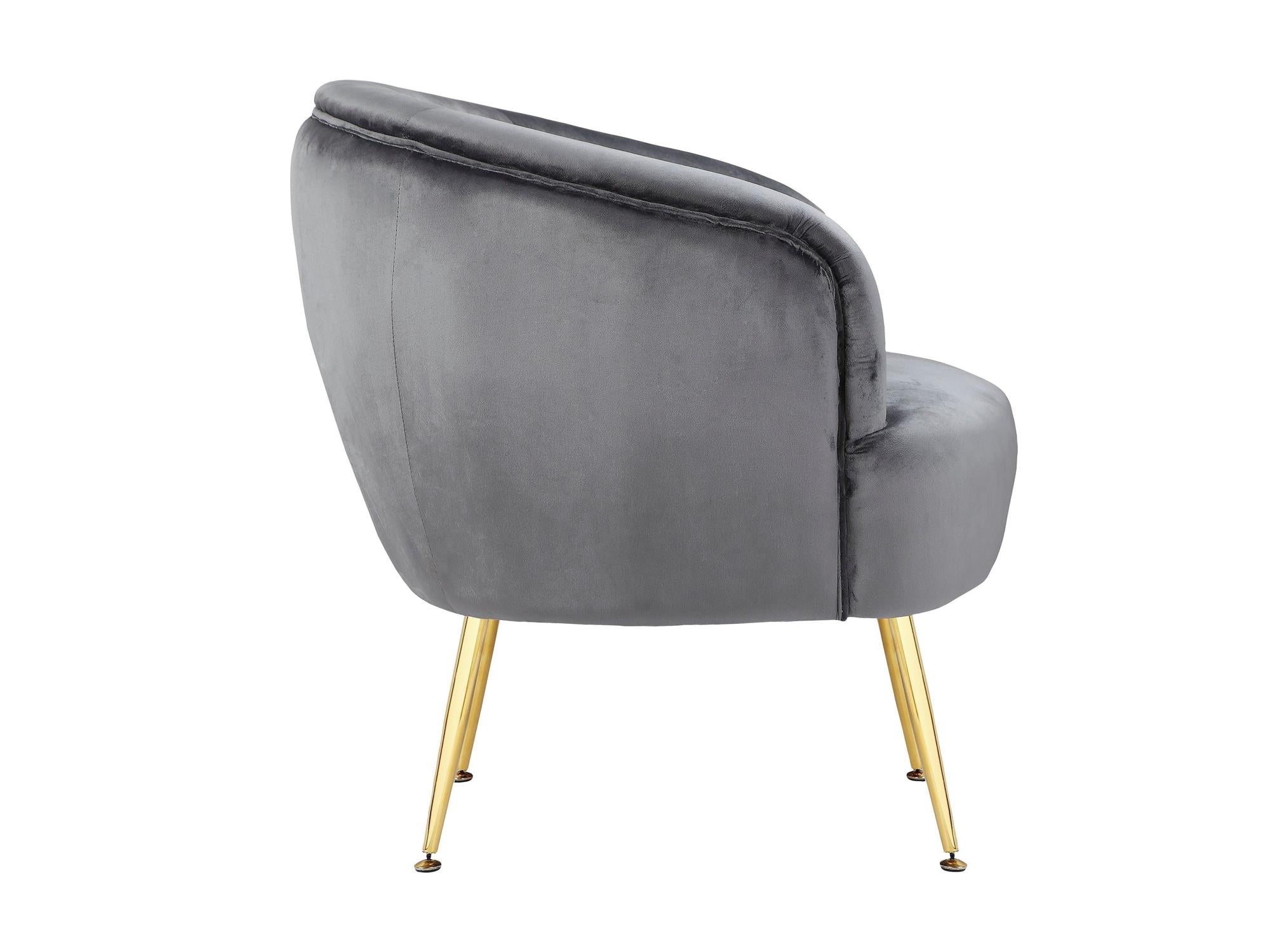 Ren Home Kara Accent Chair - Gray