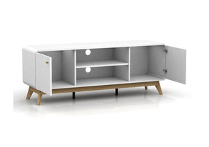 Ren Home Leva Media Console TV Stand - White