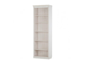 Ren Home Anita Bookcase 6 Open Shelves - White Lacquer