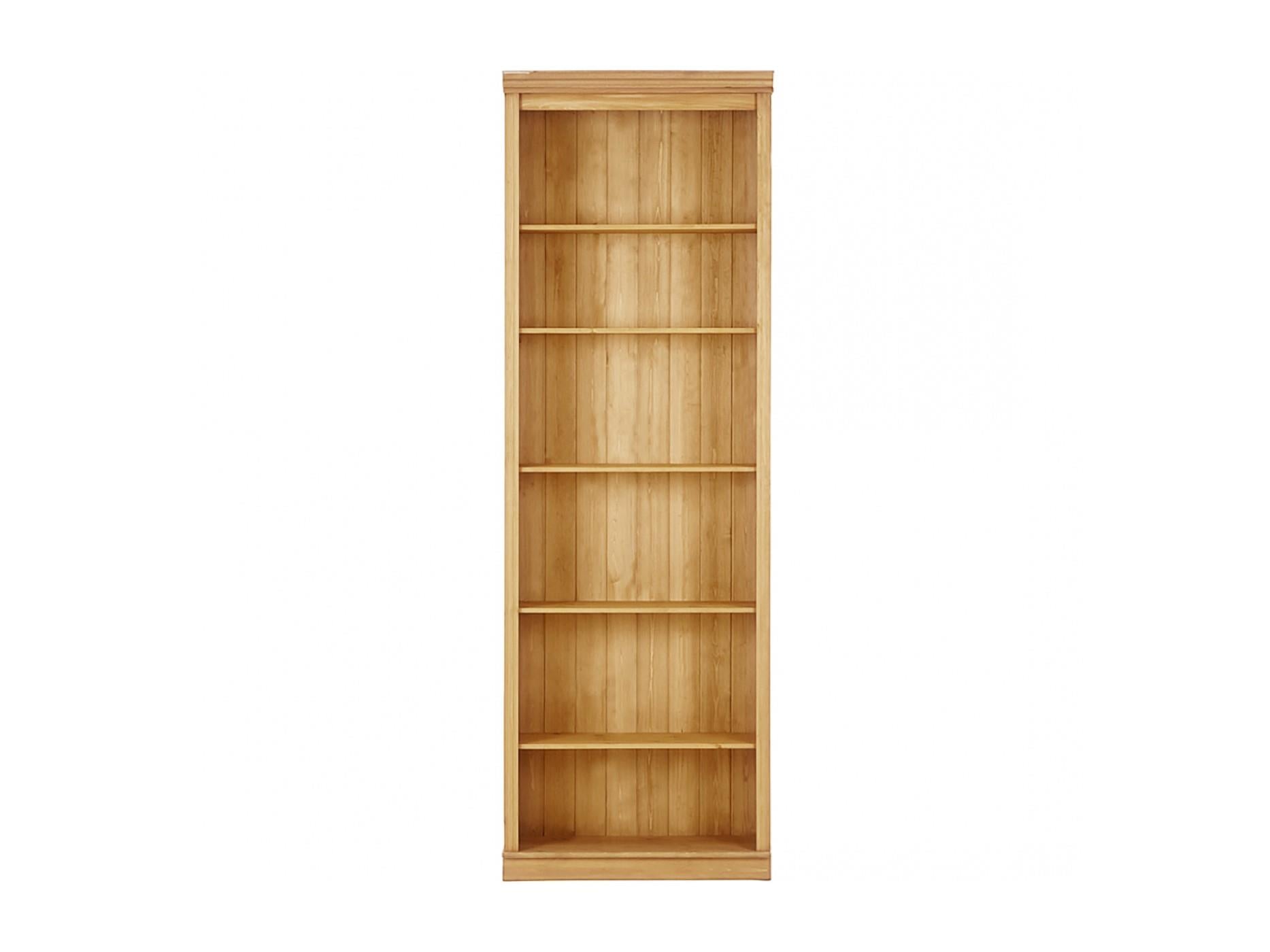 Ren Home Anita Bookcase 6 Open Shelves - Light Honey