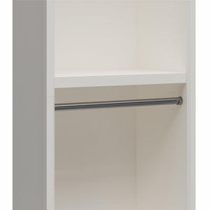 Systembuild Evolution Luxe Wardrobe Closet Organizer 4-Piece Bundle - Ivory Oak