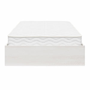 Signature Sleep Magnus Twin Size Bed and Mattress Set - Ivory Oak - Twin