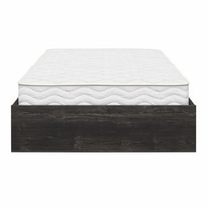 Signature Sleep Magnus Twin Size Bed and Mattress Set - Black Oak - Twin