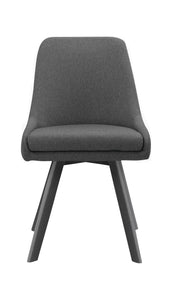 Ren Home Thora Dining Chair, Set of 2 - Charcoal - Set of 2