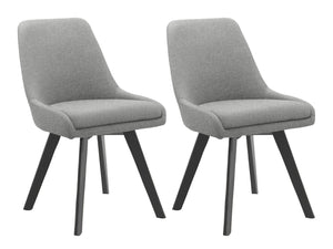 Ren Home Thora Dining Chair, Set of 2 - Gray - Set of 2