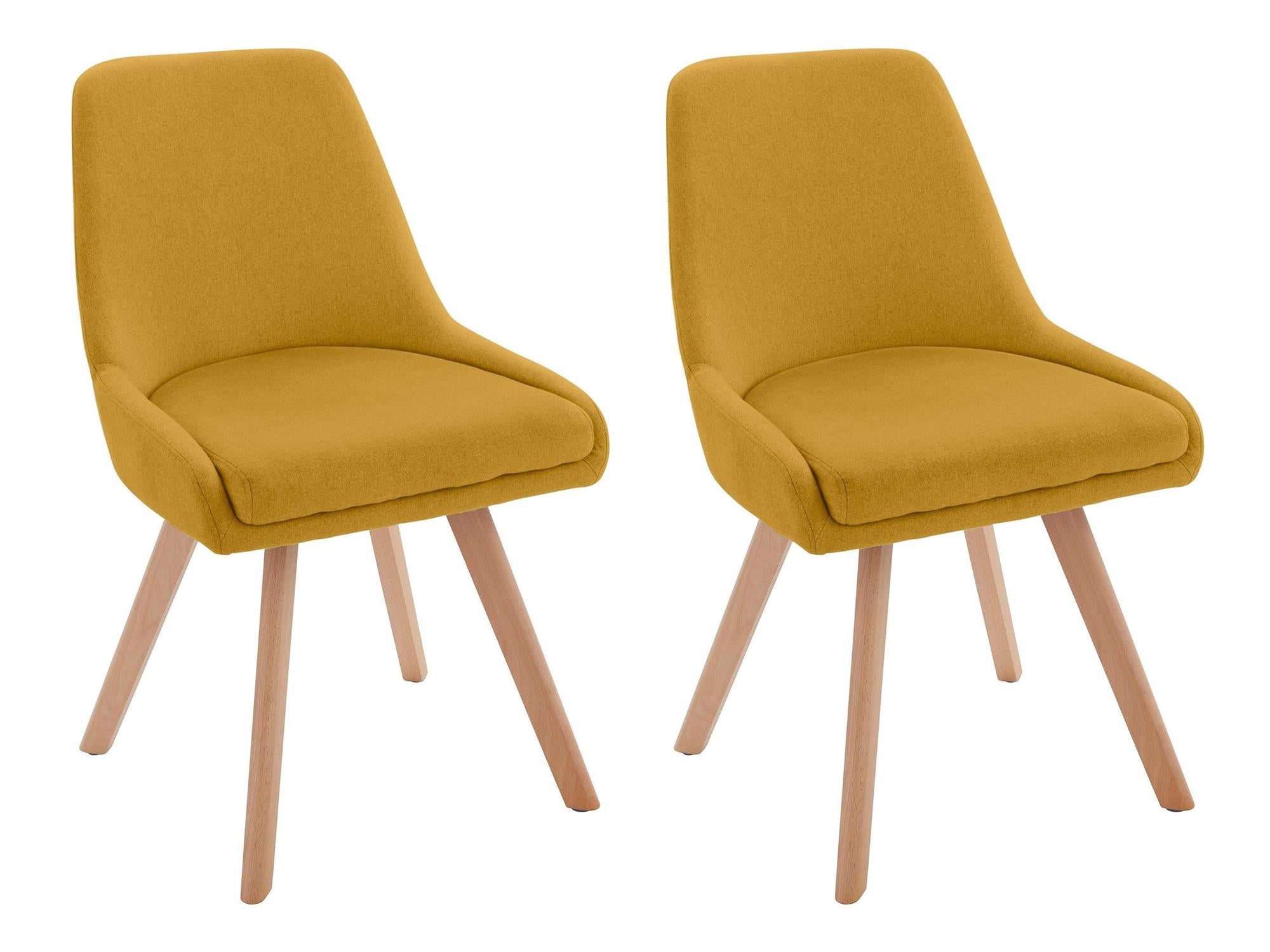 Ren Home Thora Dining Chair, Set of 2 - Mustard Yellow - Set of 2