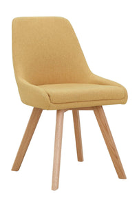 Ren Home Thora Dining Chair, Set of 2 - Mustard Yellow - Set of 2