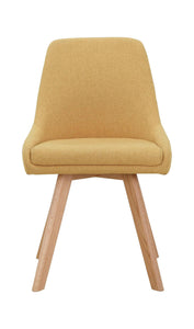 Ren Home Thora Dining Chair, Set of 2 - Mustard Yellow - Set of 2