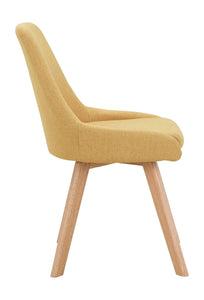 Ren Home Thora Dining Chair, Set of 2 - Mustard Yellow - Set of 2