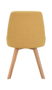 Ren Home Thora Dining Chair, Set of 2 - Mustard Yellow - Set of 2