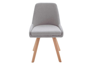 Ren Home Thora Dining Chair, Set of 2 - Light Gray - Set of 2