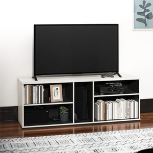 Novogratz Shadow Gaming TV Stand for TVs up to 69" - White