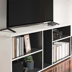 Novogratz Shadow Gaming TV Stand for TVs up to 69" - White
