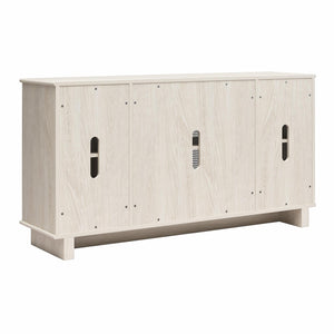 Ameriwood Home Multi-Use Console Cabinet for 65' TVs - White Oak