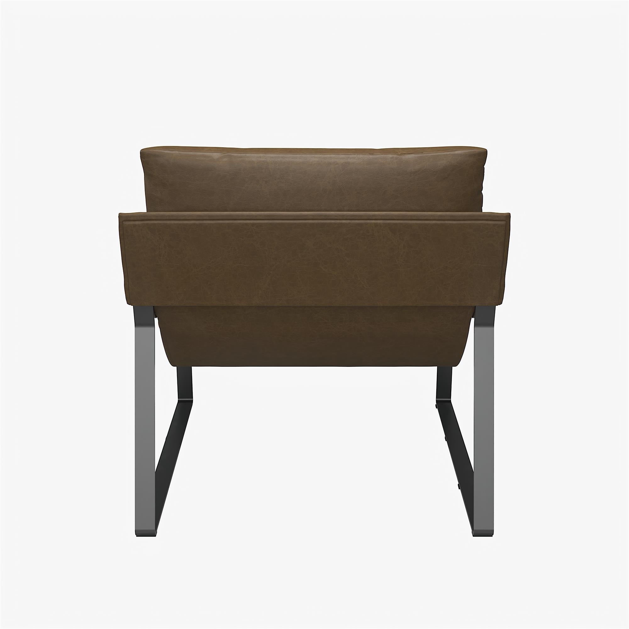 DHP Gatsby Accent Chair - Camel - 1-Seater