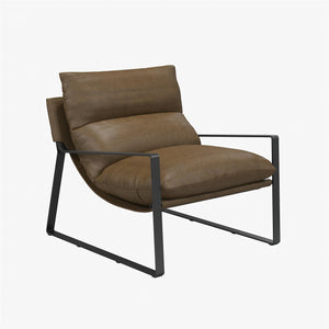 DHP Gatsby Accent Chair - Camel - 1-Seater
