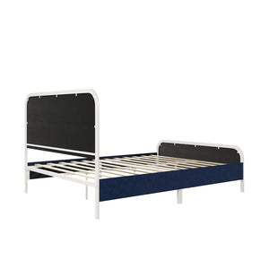 Novogratz Tallulah Upholstered Bed - Navy - Queen