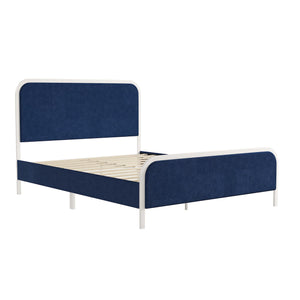Novogratz Tallulah Upholstered Bed - Navy - Queen