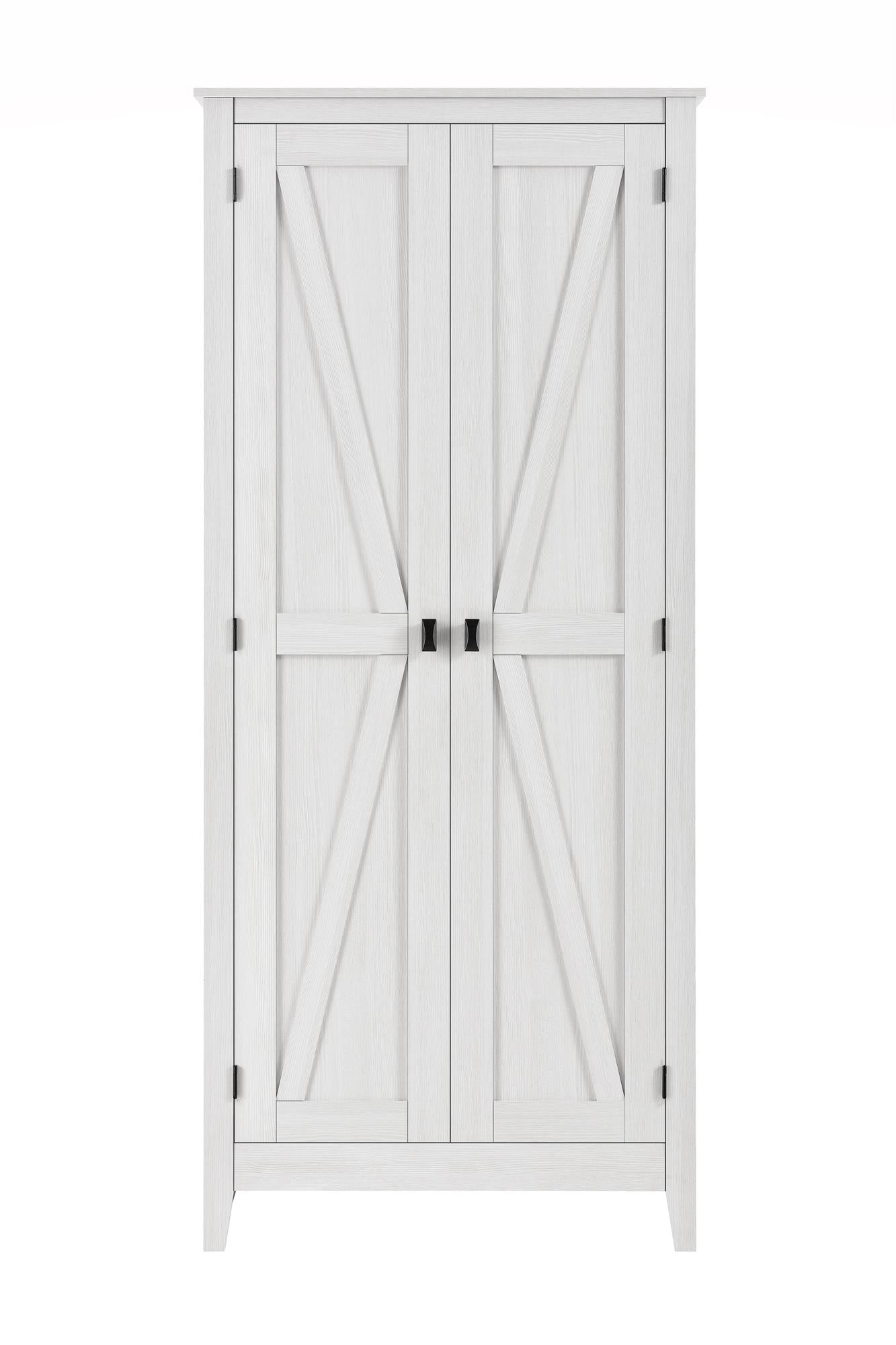 Systembuild Evolution Farmington 31.5" Wide Storage Cabinet - Ivory Pine