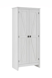 Systembuild Evolution Farmington 31.5" Wide Storage Cabinet - Ivory Pine