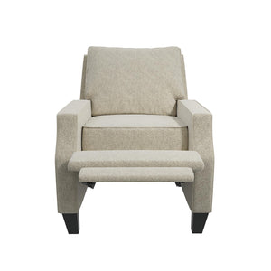 DHP Randen Pushback Recliner - Beige - 1-Seater
