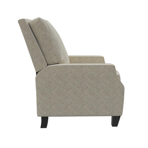 DHP Randen Pushback Recliner - Beige - 1-Seater