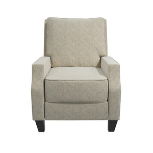 DHP Randen Pushback Recliner - Beige - 1-Seater