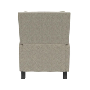 DHP Randen Pushback Recliner - Beige - 1-Seater