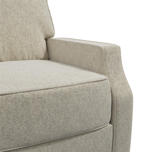DHP Randen Pushback Recliner - Beige - 1-Seater