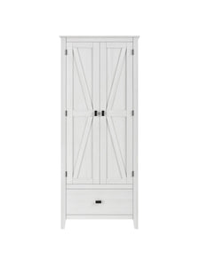 Systembuild Evolution Farmington 30" Wide Storage Cabinet - Ivory Pine