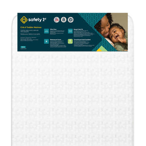 Safety 1st Little Snuggles Crib & Toddler Bed Mattress - White - Crib & Toddler Mattress